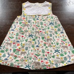 Baby Boden NWOT wild animal floral dress